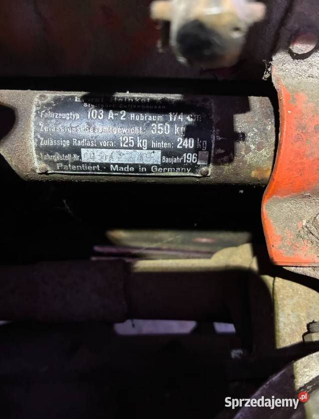 Heinkel Tourist Osa Wiatka Skuter małopolskie Kraków sprzedam