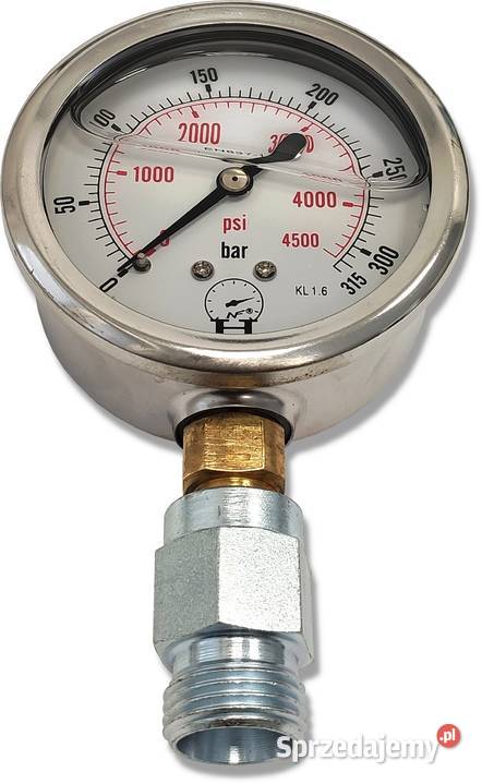 Przyłącze Złącze MANOMETRU 63mm AB GW 14 GZ 18 Solec Kujawski sprzedam