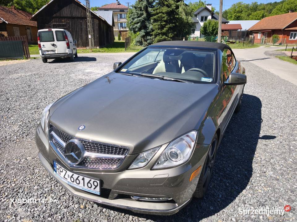 MercedesBenz Klasa E 350 kabriolet 306 7GTRONIC benzyna sprzedam