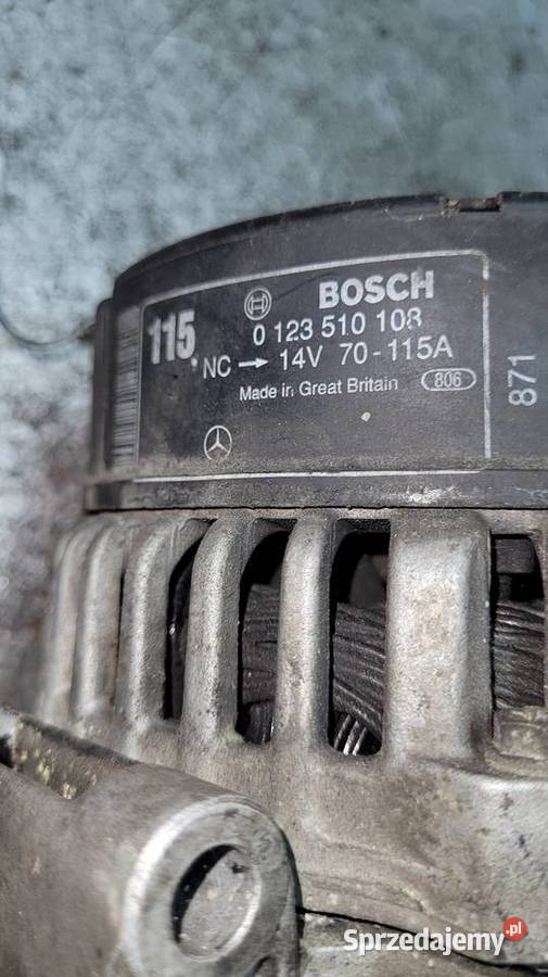 Alternator Mercedes Vito Układ elektryczny, zapłon mazowieckie Łagów