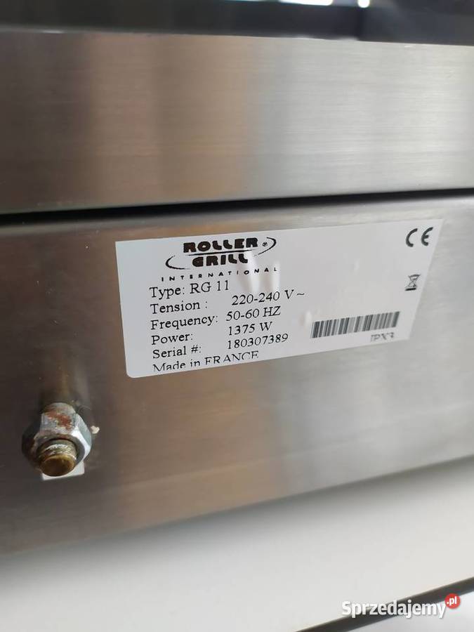 Roller Grill RG11 rolkowy podgrzewacz do parówek Kazuń Polski
