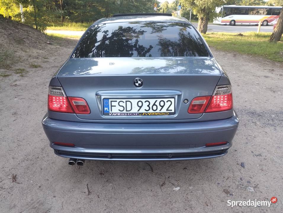 Bmw E46 Coupe 20i M52 R6 150 Zadbany fioletowy lubuskie Drezdenko