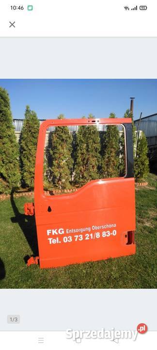 MAN TGX DRZWI LEWE PRZYKRĘCANE ZAWIASY lubuskie Kargowa