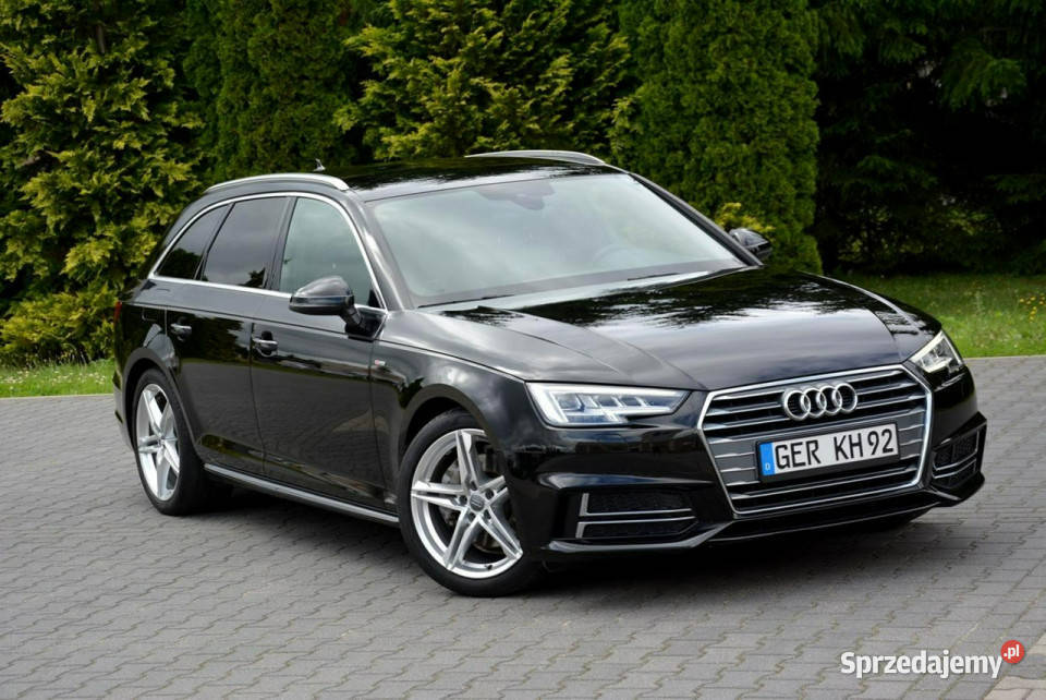 Audi A4 Avant Matrix Led El klapa 2xSLine Skóry kurtyny powietrzne Audi Ostrów Mazowiecka