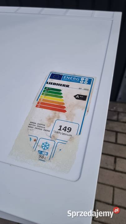 Niska zamrażarka szufladowa Liebherr GP 1213 Lodówki i zamrażarki Wrocław