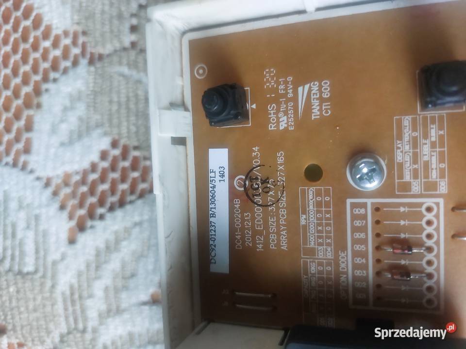 SAMSUNG DC9201237 MODUŁ PRALKI Pralki i suszarki Nowy Sącz