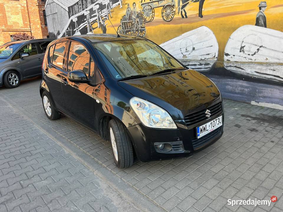 Suzuki Splash 12 2008r z klimatyzacją i hakiem nieuszkodzony