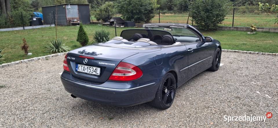 Mercedes clk 200 kompresor cabrio centralny zamek Ładna