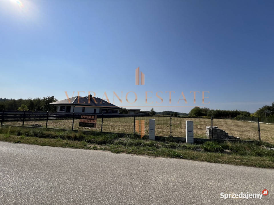 3160 m2 DZIAŁKA BUDOWLANA OGRODZONA MEDIA