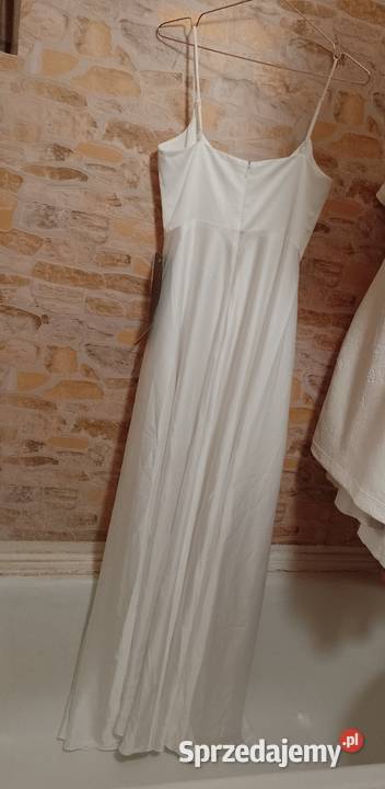 SM ASOS Design Ekskluzywna suknia ślubna z Rozkloszowana Kraków