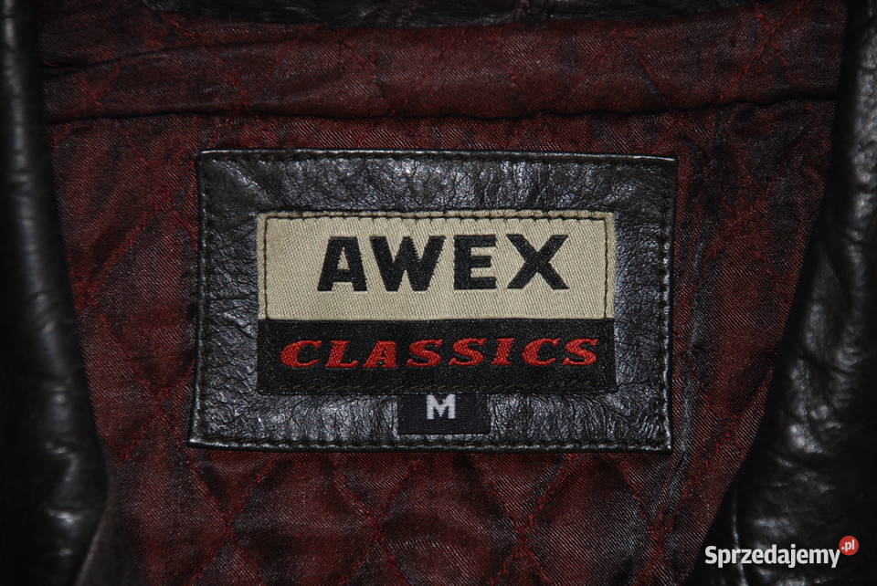 Super jakości kurtka skórzana Avex Classics r ML Inny rodzaj Katowice