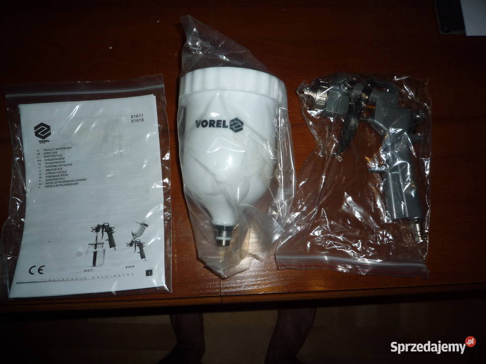 pistolet lakierniczy vorel 81618 sprzedam