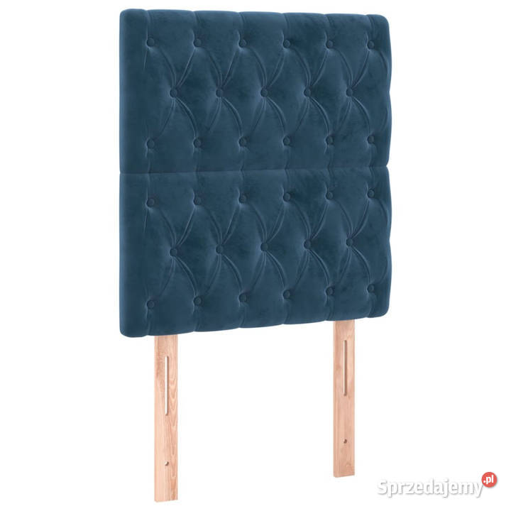 Zagłówki do łóżka 2 ciemnoniebieski 80x7x7888 Warszawa sprzedam