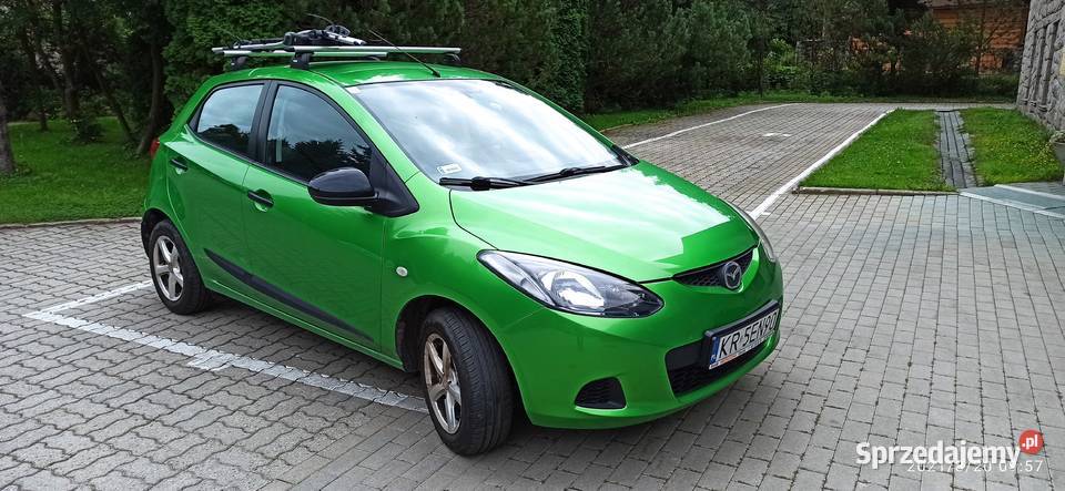 Mazda 2 2009 benzyna 90 bagażnik rowerowy Zakopane