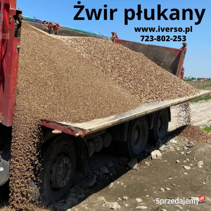 Kruszywa budowlane Kliniec Mączka Ziemia Piasek Siechnice sprzedam