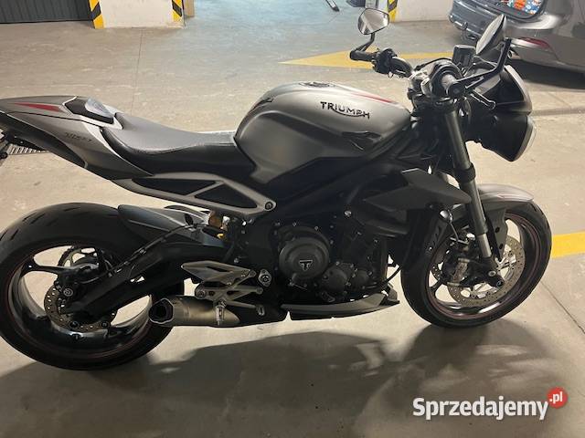 Triumph Street Triple 765RS Zarejestrowany Rok produkcji 2017 Motoryzacja Wrocław