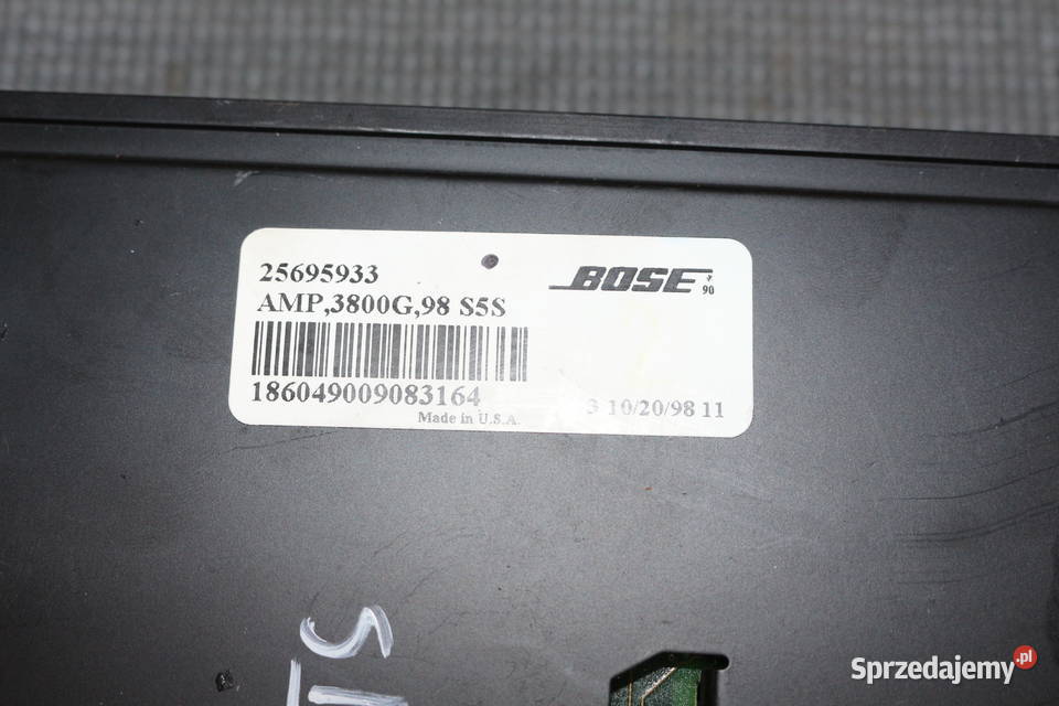 CADILLAC SEVILLE STS WZMACNIACZ BOSE 25695933 Prochowice