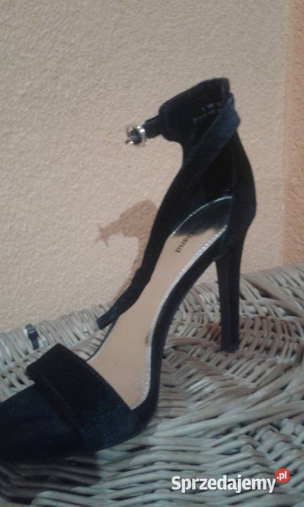 szpilki 37 zamsz Oława