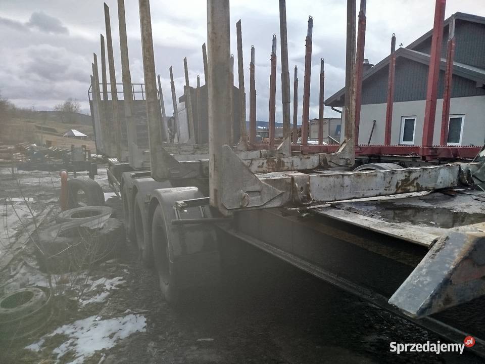 Naczepa Zasław do drewna Pozostałe Sidzina