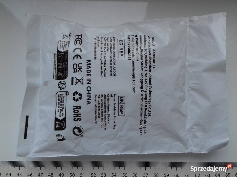 Ładowarka USB 12W 5V NOWA USBC USBA kolor biały Ładowarki Bydgoszcz