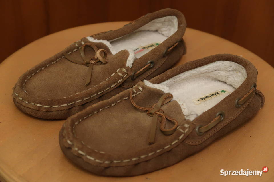 Ocieplane kapcie chłopca firmy John Lewis 1 33 21cm Siedlce