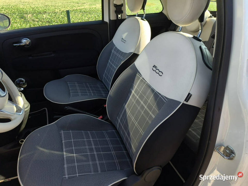 Fiat 500 12 benzynka 70 niski przebieg mała Rok produkcji 2019 Kęty