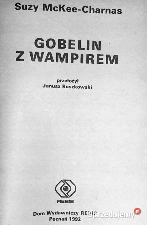 Gobelin z wampirem Suzy McKee Charnas