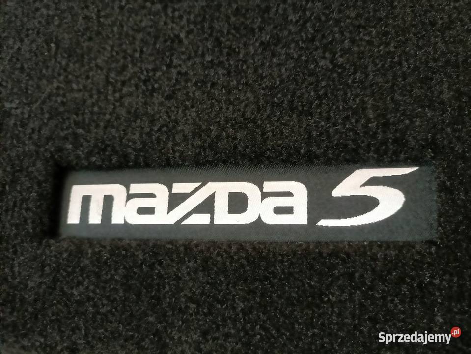 MAZDA 5 DYWANIKI WELUROWE CZARNE CG21V0320 Pozostałe Pleszew