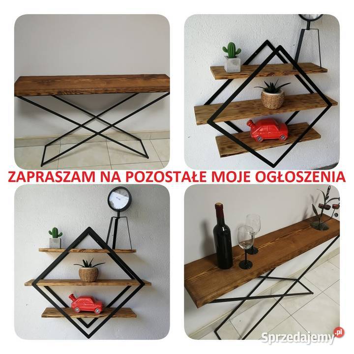 Barek na alkohol STARE DREWNO Loft Rustic Retro