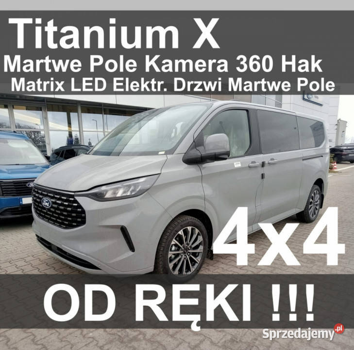 Ford Tourneo Custom L2 Webasto Titanium X 4x4 zachodniopomorskie Szczecinek