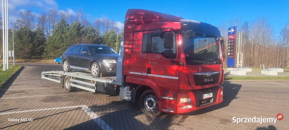 Man TGL 12250 Pomoc Drogowa Laweta Pasłęk