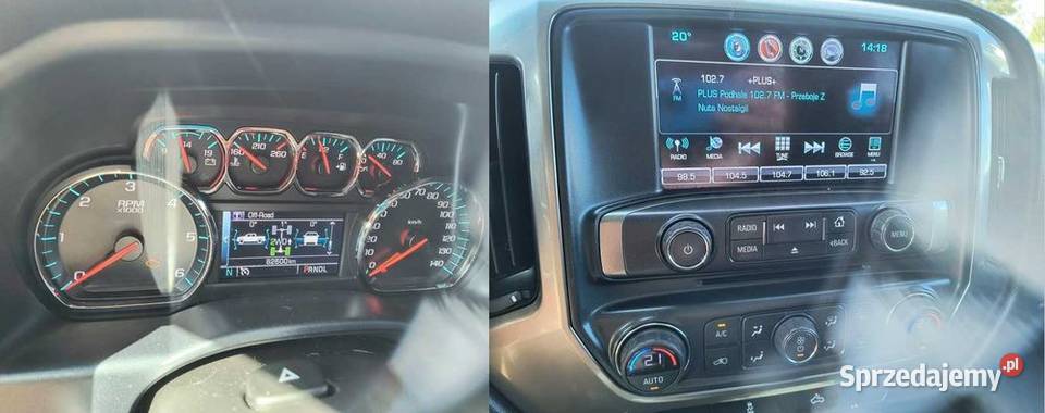 Chevrolet Silverado Bezwypadkowy LPG 4x4 HAK ASR (kontrola trakcji) Bochnia