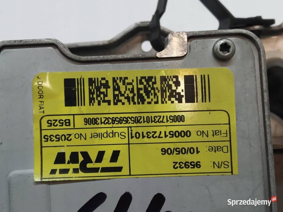 KOLUMNA WSPOMAGANIE ELEKTRYCZNE 00051723101 Fiat