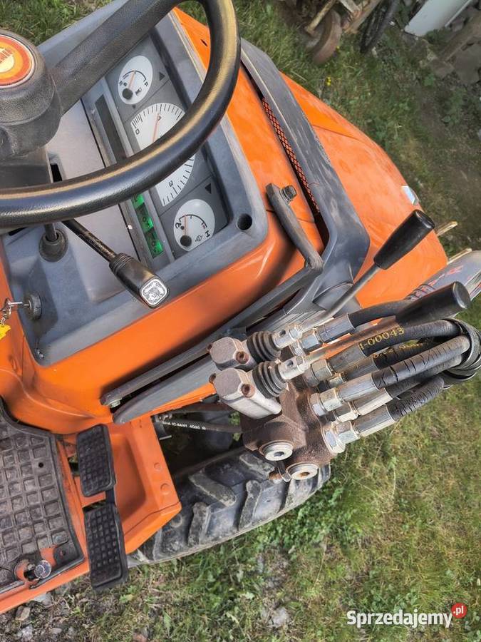 Traktorek 4x4 Kubota Aste A19 Hinomoto CX19 pług Blizne