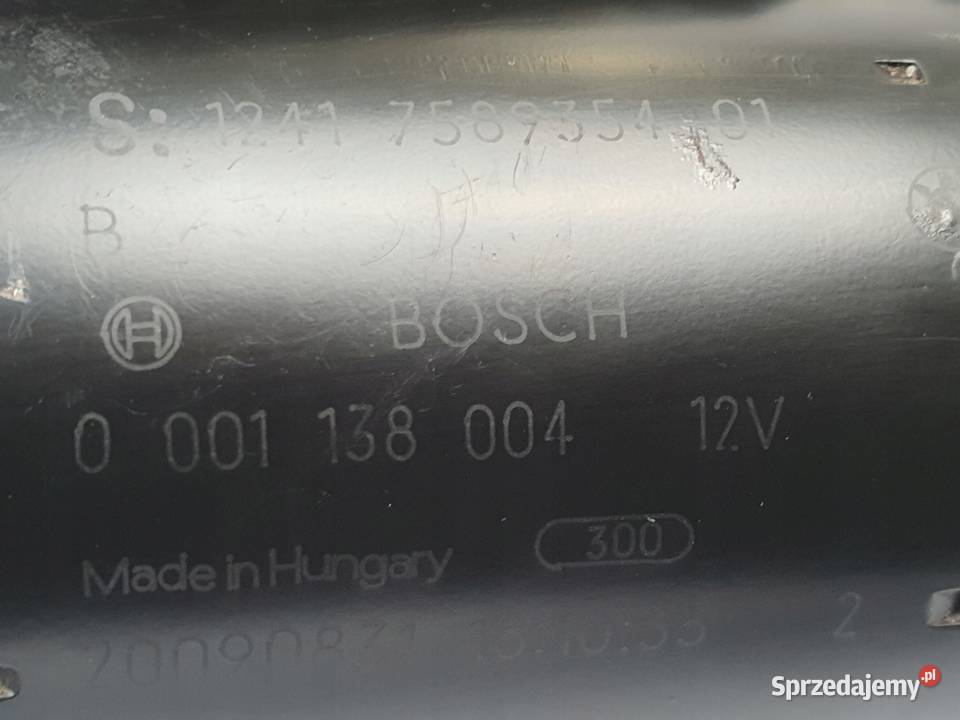 ROZRUSZNIK Mini One First F56 14 16V VTI Bosch Układ elektryczny silnika lubelskie