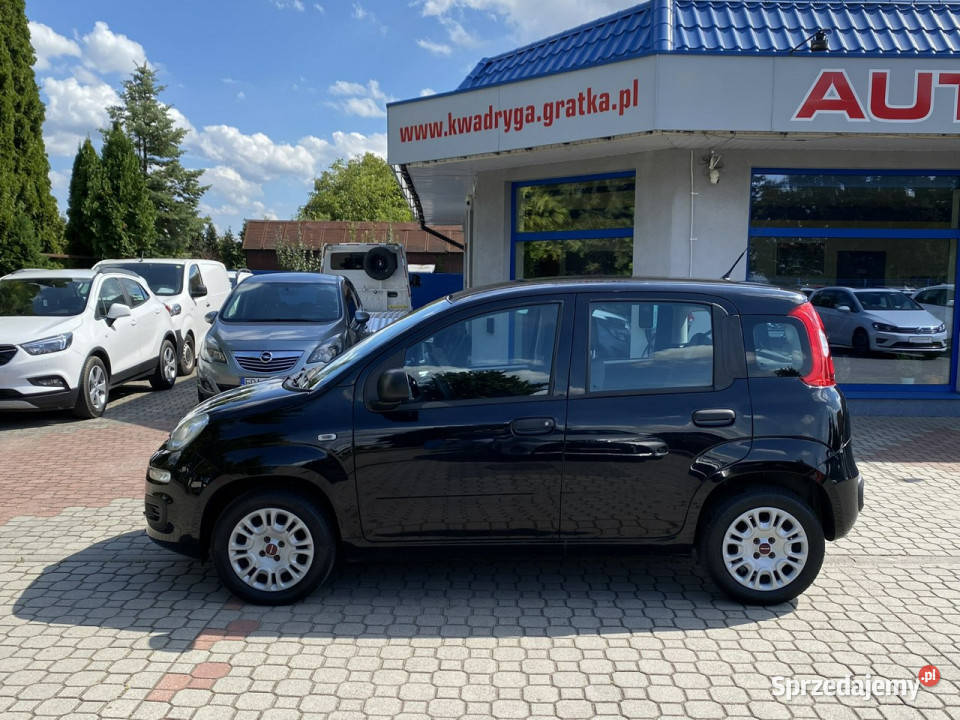 Fiat Panda 12 69 Klima Gwarancja III 2011 czarny śląskie Tarnowskie Góry