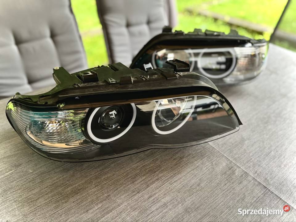 BMW X5 E53 Polift Lampy Xenon Regeneracja Ringi Bytom