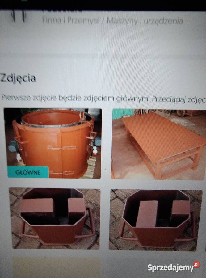 Sprzedam formy na kręgi stoły wibracyjne Izabelin-Dziekanówek sprzedam
