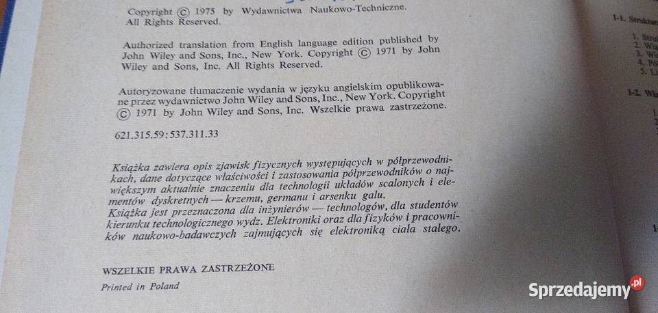 Półprzewodniki Helmut F Wolf Gdańsk