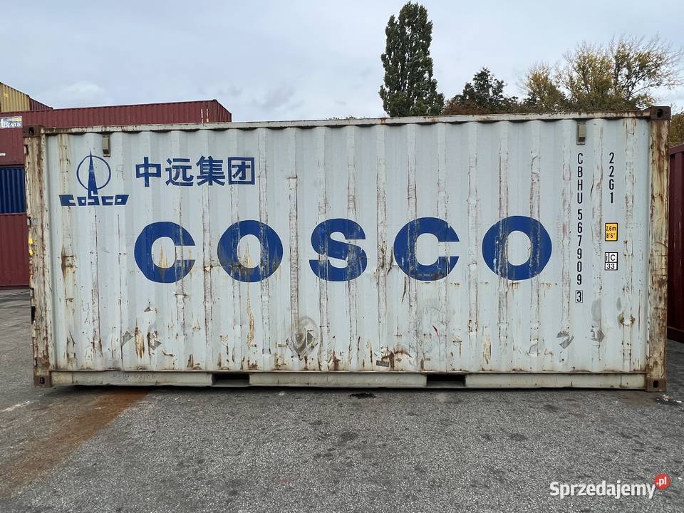 Kontener morski magazynowy 20DV 6 metrowy