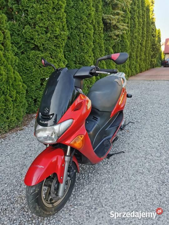 Suzuki 125 skuter zarejestrowany motoctkl skuter