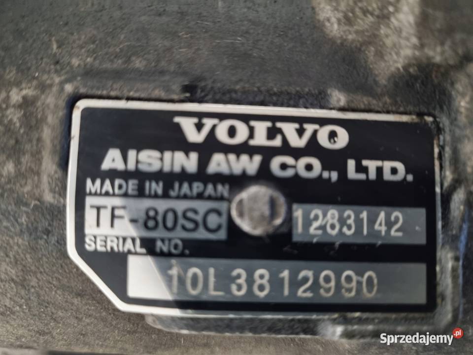 AUTOMATYCZNA SKRZYNIA BIEGÓW Volvo V70 III S80 osobowe Chełm