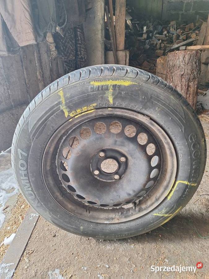 Sprzedam 4kola z oponami letnimi do opla 185x65 Choroszcz