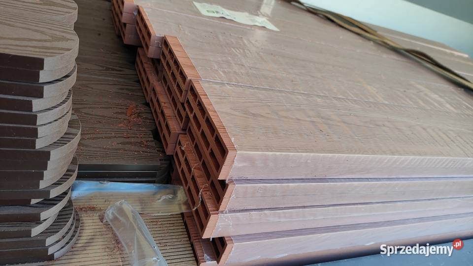 Kompozyt deska tarasowa sztachety ogrodzeniowe Sztachety