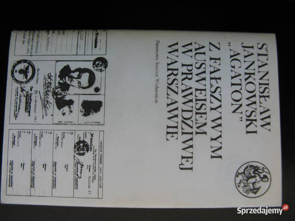 Z fałszywym ausweisem w prawdziwej Warszawie St miękka z obwolutą Poznań