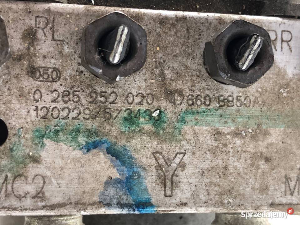 POMPA ABS NISSAN QASHQAI J10 47660BB50A 16 130 osobowe sprzedam