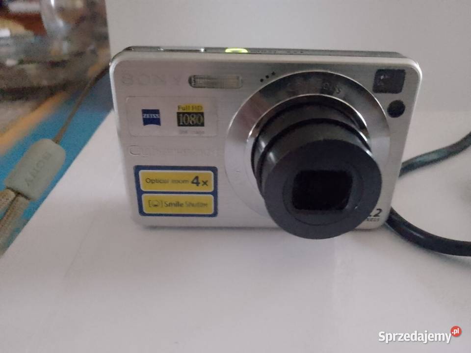 Sony Cybershot W110 Silver aparat cyfrowy o Aparaty Bytom sprzedam
