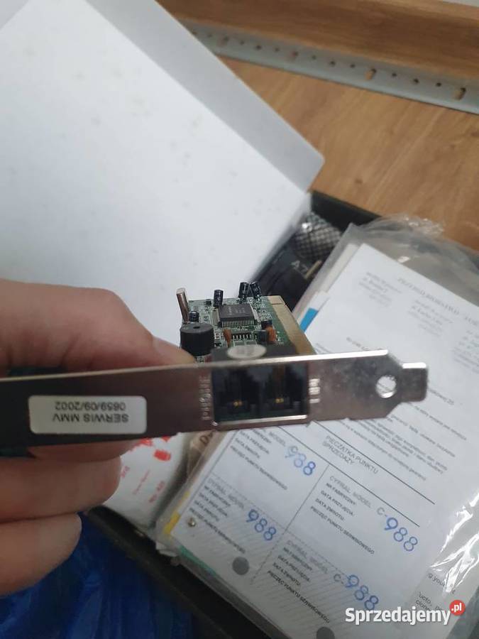 Modem wewnętrzny PCI Pentagram Motorola 56K mazowieckie sprzedam