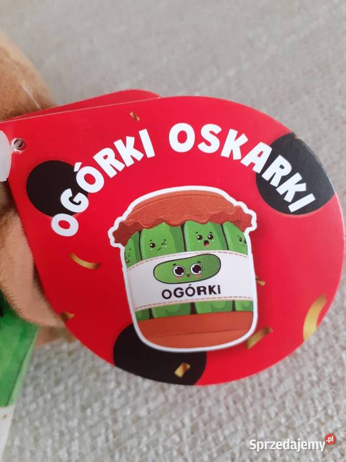 Maskotka Ogórki Oskarki Gang Biedroniaków nowa z Gniezno sprzedam
