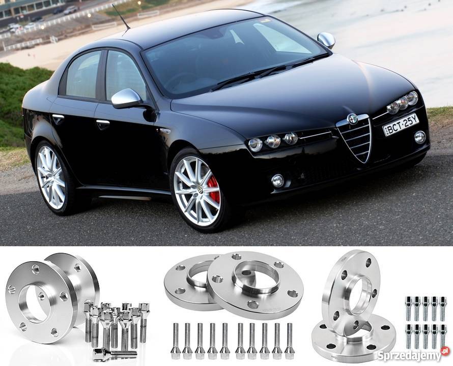 DYSTANSE ADAPTERY Alfa Romeo 5x98 5x110 156 159 Zawieszenie i układ kierowniczy Lublin